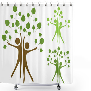 Personality  And Nature Shower Curtains