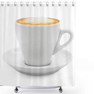 Personality  Cappuccino Coffee Shower Curtains