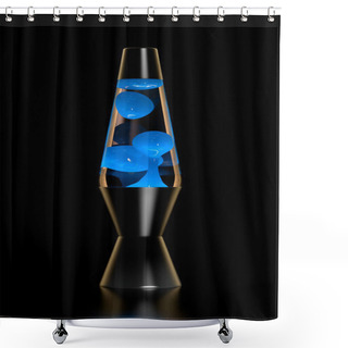 Personality  Lava Lamp Shower Curtains