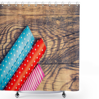 Personality  Wrapping Paper Shower Curtains