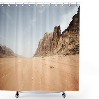 Personality  Desert Landscape Shower Curtains