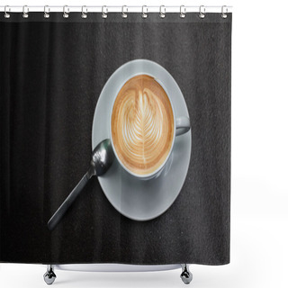 Personality  Hot Coffee Shower Curtains