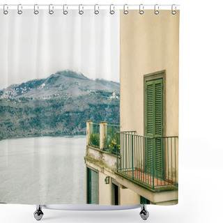 Personality  Alban Hills Shower Curtains