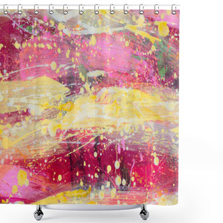 Personality  Ideal Stylish Painting As Part Of Your Design. Shower Curtains