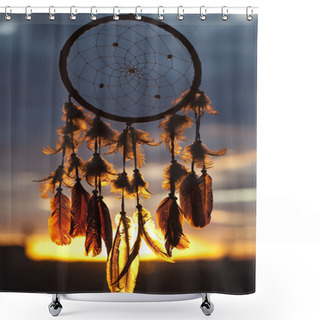 Personality  Dreamcatcher Shower Curtains