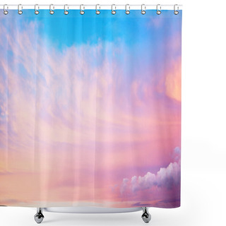 Personality  Beautiful Sky Shower Curtains