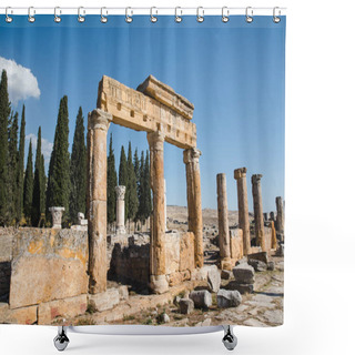 Personality  Ancient Ruins Shower Curtains