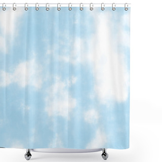 Personality  Seamless Clouds Shower Curtains