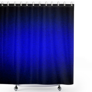 Personality  Good Quality Porous Grunge Dark Blue Color Cardboard Paper Texture Close-up With Vignette Dimming On The Sides. Shower Curtains