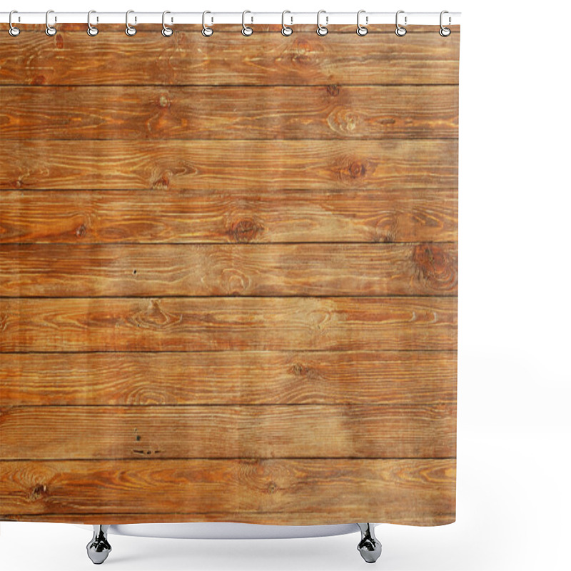 Personality  Old Wooden Background Shower Curtains