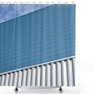 Personality  Aluminum Wall Shower Curtains