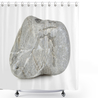 Personality  Round Stone Isolated Shower Curtains