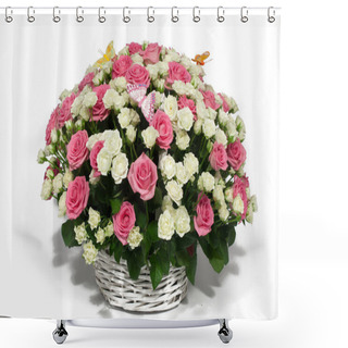 Personality  Bouquets Of Flowers Shower Curtains