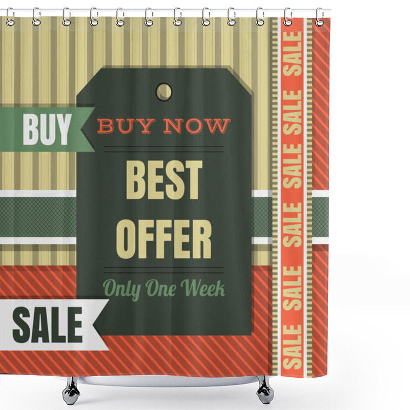 Personality  Sale, Best Offer, Summer Sales, High Quality Labels And Signs Shower Curtains