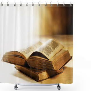 Personality  Old Book Shower Curtains