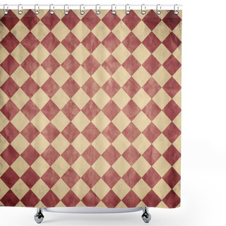 Personality  Pattern In Vintage Style. Shower Curtains