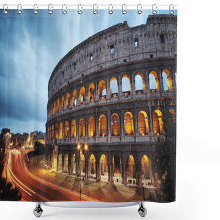 Personality  Coliseum, Rome - Italy Shower Curtains