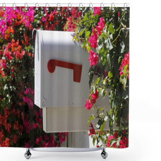 Personality  Mailbox Shower Curtains
