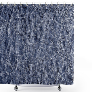 Personality  Cracked Ice Texture Shower Curtains