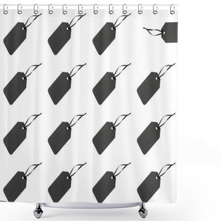 Personality  Price Tags Shower Curtains