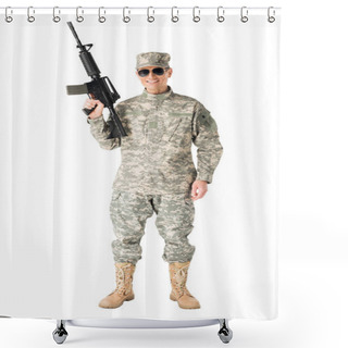 Personality  Soldier Shower Curtains