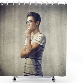 Personality  Reflecting Shower Curtains