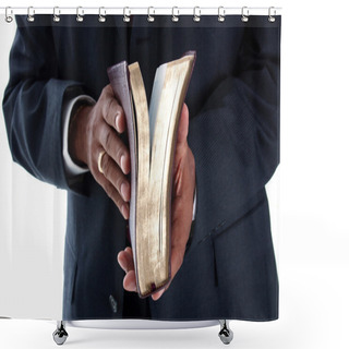 Personality  Pastor Shower Curtains