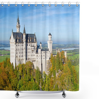 Personality  Neuschwanstein Castle Shower Curtains