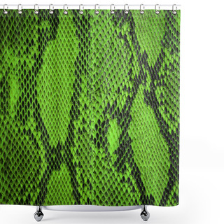 Personality  Snake Skin With The Pattern Shower Curtains
