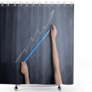 Personality  Measuring Success Shower Curtains