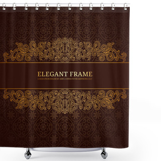 Personality  Vintage Background Shower Curtains