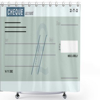 Personality  Dollar Money Cheque Shower Curtains