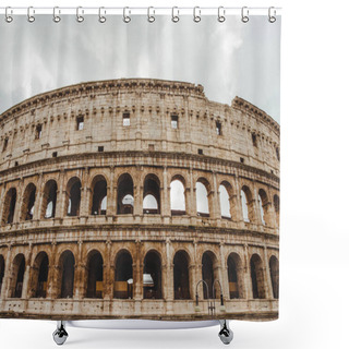 Personality  Colosseum Shower Curtains