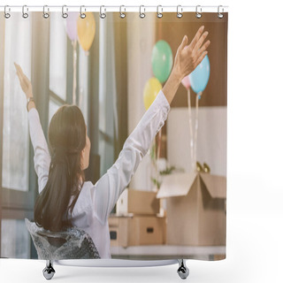 Personality  New Office Shower Curtains