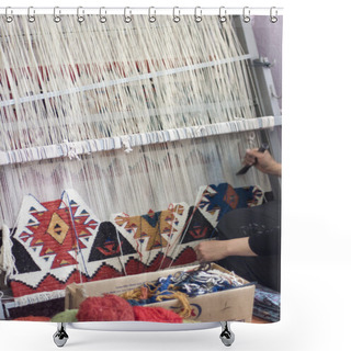 Personality  Turkish Handicrafts Background Shower Curtains