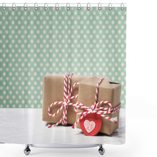 Personality  Handmade Gift Boxes Shower Curtains