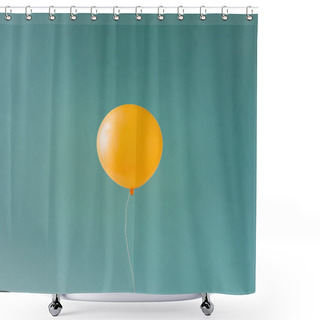 Personality  Bright Yellow Balloon  Shower Curtains