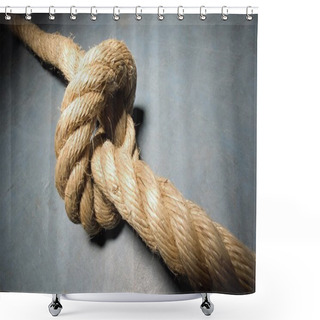 Personality  A Knot Shower Curtains
