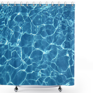 Personality  Pool Water Shower Curtains