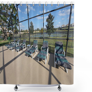 Personality  Patio Shower Curtains
