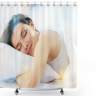 Personality  Wake Up Shower Curtains