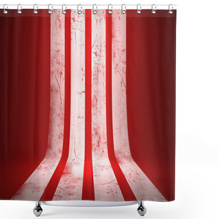 Personality  Photo Or Television Studio Digital Background Shower Curtains