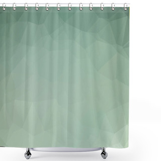 Personality  Low Poly Background In Pastel Colors, Triangle Shapes Shower Curtains