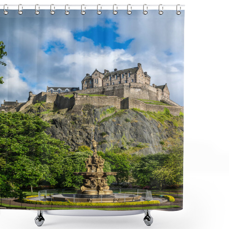 Personality  Edinburgh Castle, Scotland Shower Curtains