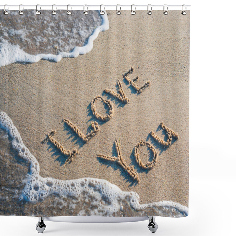 Personality  I Love You 2 Shower Curtains