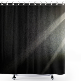 Personality  Light Prism With Beams On Dark Textured Background Shower Curtains