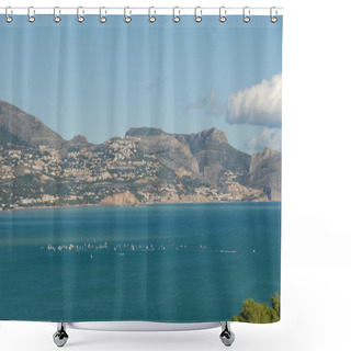 Personality  Spain - Altea / Calpe - Costa Blanca Shower Curtains