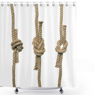 Personality  Rope Knots. Shower Curtains