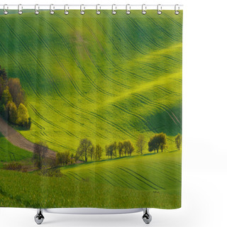 Personality  Moravian Tuscany In The Czech Republic Shower Curtains