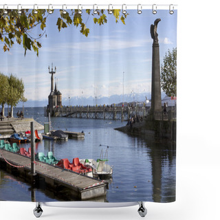 Personality  Lake Constance Shower Curtains